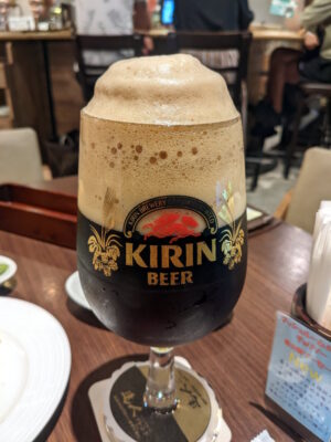キリンシティのメガジョッキなビール